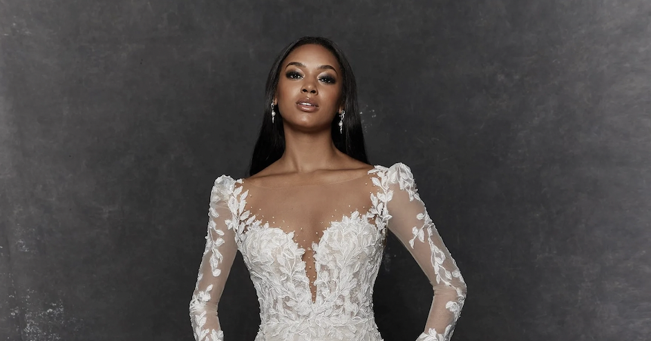 Saying &#39;Yes&#39; in Style: Long-Sleeved Bridal Gowns that Inspire. Desktop Image